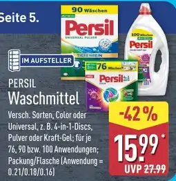 Aldi Nord Persil Waschmittel Angebot