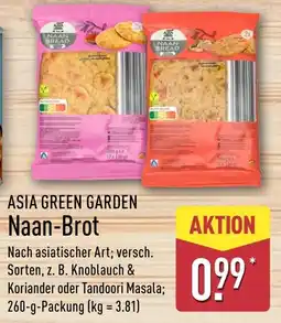 Aldi Nord ASIA GREEN GARDEN Naan-Brot Angebot