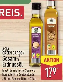 Aldi Nord ASIA Green Garden Sesam-/Erdnussöl Angebot