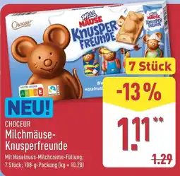 Aldi Nord Choceur Milchmäuse-Knusperfreunde Angebot