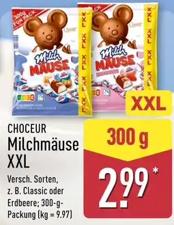 Aldi Nord CHOEUR Milchmäuse XXL Angebot