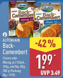 Aldi Nord Alpenhain Back-Camembert Angebot
