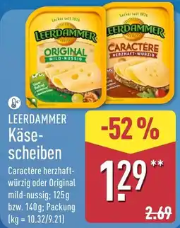 Aldi Nord LEERDAMMER Käsescheiben Angebot