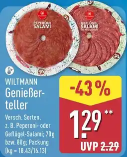 Aldi Nord WILTMANN Genießer-teller Angebot