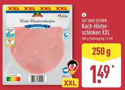 Aldi Nord GUT DREI EICHEN Koch-Hinterschinken Angebot