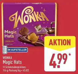 Aldi Nord WONKA Magic Hats Angebot