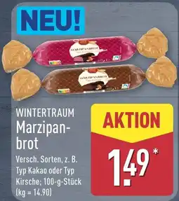 Aldi Nord WINTERTRAUM Marzipanbrot Angebot