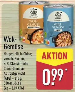 Aldi Nord Asia Green Garden Wok-Gemüse Angebot
