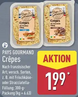 Aldi Nord PAYS GOURMAND Crêpes Angebot