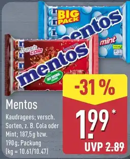 Aldi Nord Mentos Kaudragees Angebot