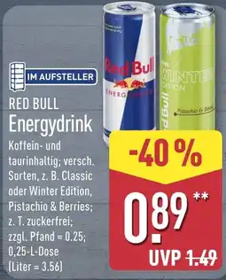 Aldi Nord Red Bull Energydrink Angebot