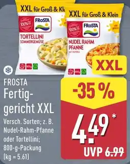 Aldi Nord FROSTA Fertiggericht XXL Angebot