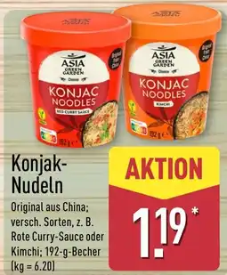 Aldi Nord Asia Green Garden Konjac Noodles Angebot
