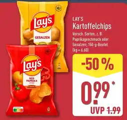 Aldi Nord LAY'S Kartoffelchips Angebot