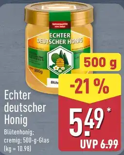 Aldi Nord Echter deutscher Honig Angebot