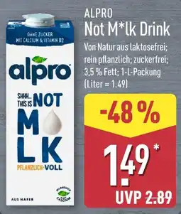 Aldi Nord ALPRO Not M*lk Drink Angebot