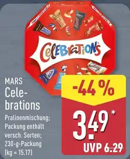 Aldi Nord MARS Celebrations Angebot