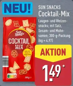 Aldi Nord Sun Snacks Cocktail-Mix Angebot