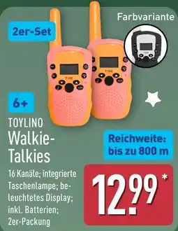 Aldi Nord TOYLINO Walkie-Talkies Angebot