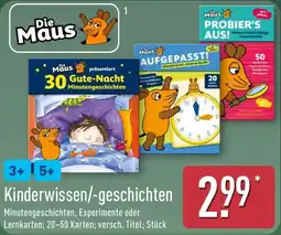 Aldi Nord Die Maus Kinderwissen/-geschichten Angebot