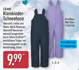 Aldi Nord CRANE Kleinkinder-Schneehose Angebot