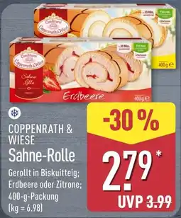 Aldi Nord COPPENRATH & WIESE Sahne-Rolle Angebot
