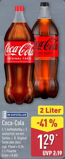 Aldi Nord Coca-Cola Angebot