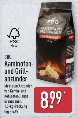 Aldi Nord BBQ Kaminofen- und Grillanzünder Angebot