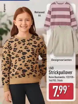 Aldi Nord L&D Strickpullover Angebot