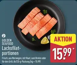 Aldi Nord GOLDEN SEAFOOD Lachsfilet-portionen Angebot