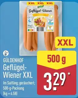 Aldi Nord GÜLDENHOF Geflügel-Wiener XXL Angebot