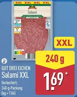 Aldi Nord GUT DREI EICHEN Salami XXL Angebot
