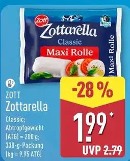 Aldi Nord Zott Zottarella Classic Angebot