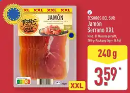 Aldi Nord TESOROS DEL SUR Jamón Serrano XXL Angebot