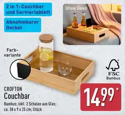 Aldi Nord CROFTON Couchbar Angebot