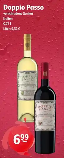 Getränke Hoffmann Doppio Passo Angebot