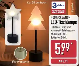 Aldi Nord HOME CREATION LED-Tischlampe Angebot