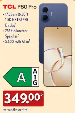Aldi Nord TCL P80 Pro Angebot