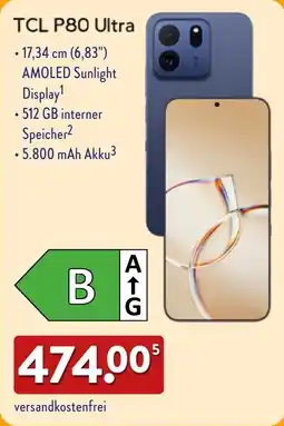 Aldi Nord TCL P80 Ultra Angebot