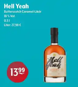 Getränke Hoffmann Hell Yeah Butterscotch Caramel-Likör Angebot