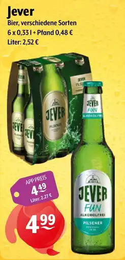 Getränke Hoffmann Jever Bier Angebot