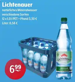 Getränke Hoffmann Lichtenauer natürliches Mineralwasser Angebot