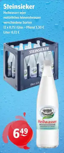 Getränke Hoffmann Steinsieker Heilwasser Angebot
