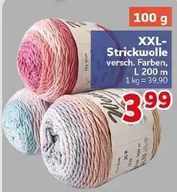 CENTERSHOP XXL-Strickwolle Angebot