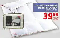 CENTERSHOP Luxus-Daunenbett SIBIRIAN QUEEN Angebot