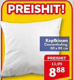 CENTERSHOP Kopfkissen Angebot