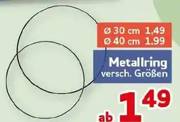 CENTERSHOP Metallring Angebot