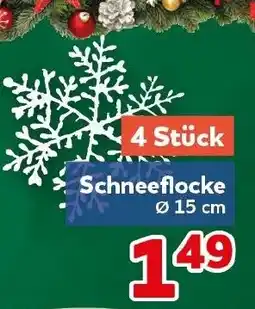 CENTERSHOP Schneeflocke Angebot
