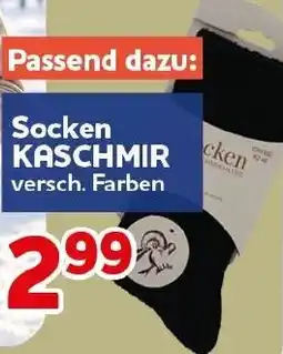 CENTERSHOP Socken KASCHMIR Angebot