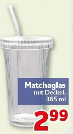 CENTERSHOP Matchaglas mit Deckel Angebot